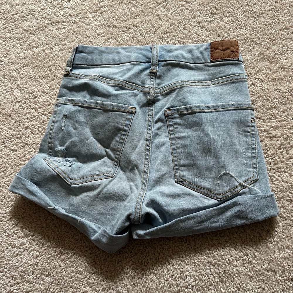 Aero shorts worn 2x